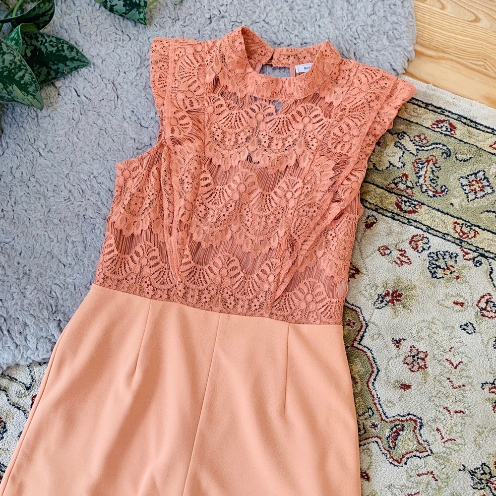 Lace Detail Romper